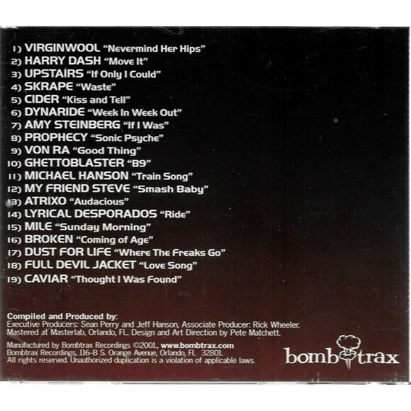 The Axis Compilation - Bombtrax Recordings  Electronic Music CD - 36327cd - Picture 2 of 2